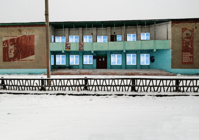 Замена оконных блоков на оконные блоки из ПВХ профиля в здании Дома культуры села Большая Сазанка
