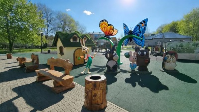 "Волшебная поляна" (установка фигур мультипликационных персонажей в парке "Винни-Пух")